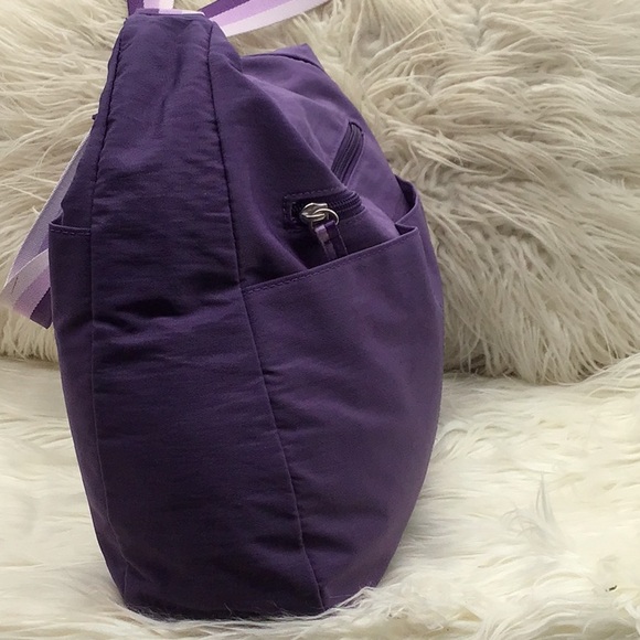 Baggallini Purple Nylon Crossbody Bag - Picture 5 of 13